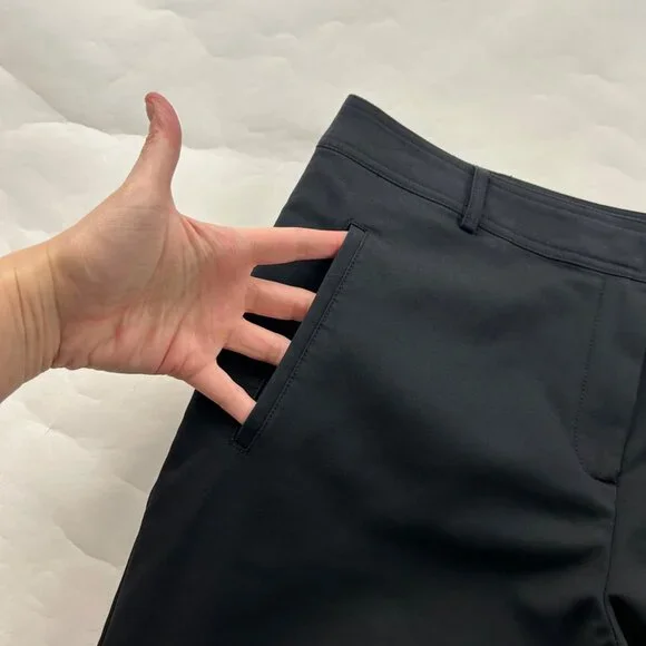 Long Tall Sally Black Slim Leg Chino 10 - Picture 4 of 8